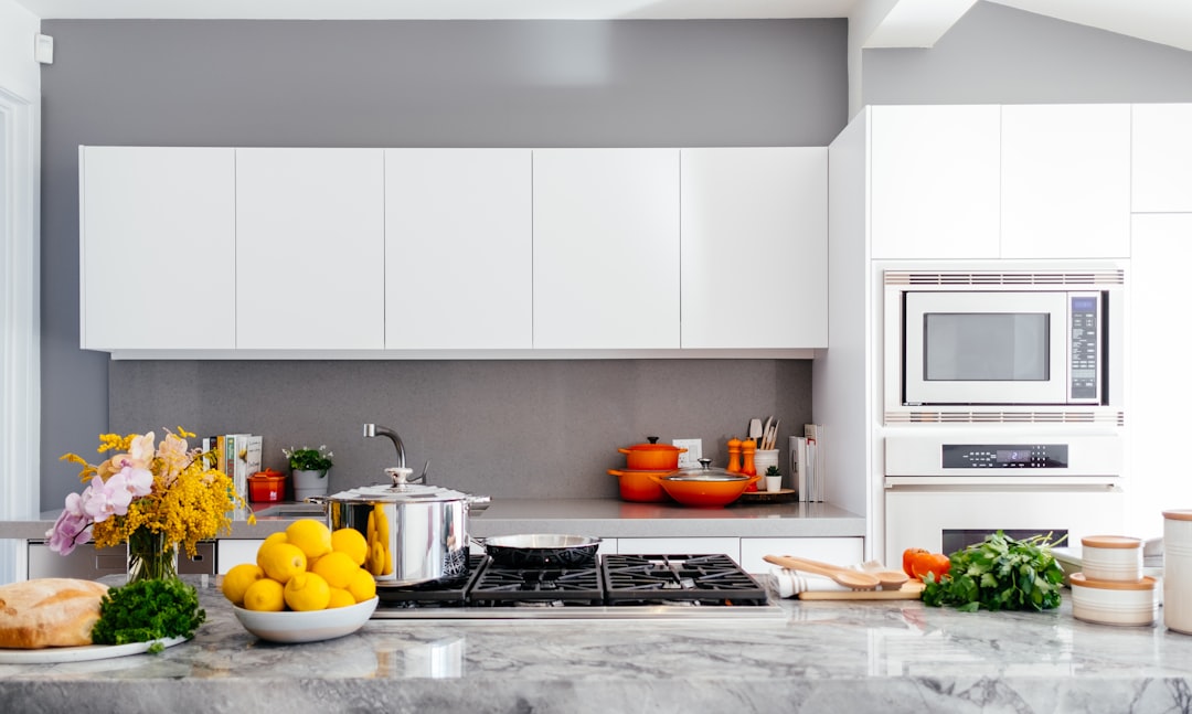 Countertop installation in progress in an Asheville, NC kitchen